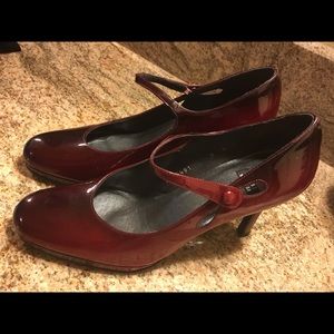 Stewart Wiseman Burgundy Heels